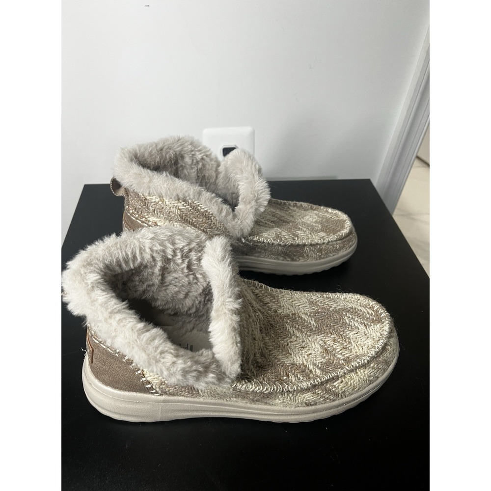 Hey Dude Women's Denny PDP Cream Shoes 2022 - Picture 7 of 7